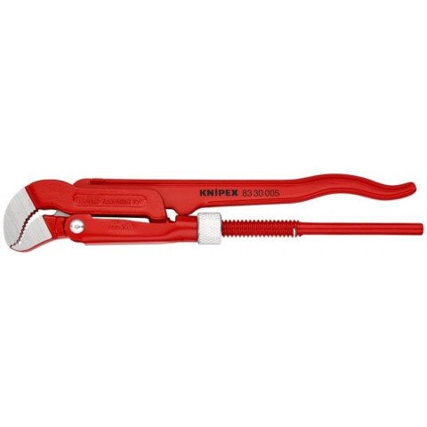 KLUCZ NASTAWNY DO RUR ZE SZCZĘKAMI TYPU S KNIPEX KLUCZ NASTAWNY DO RUR ZE SZCZĘKAMI TYPU S KNIPEX