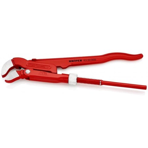 KLUCZ NASTAWNY DO RUR ZE SZCZĘKAMI TYPU S KNIPEX KLUCZ NASTAWNY DO RUR ZE SZCZĘKAMI TYPU S KNIPEX