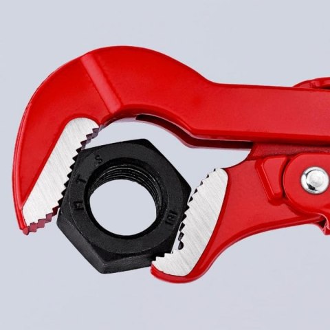 KLUCZ NASTAWNY DO RUR ZE SZCZĘKAMI TYPU S KNIPEX KLUCZ NASTAWNY DO RUR ZE SZCZĘKAMI TYPU S KNIPEX