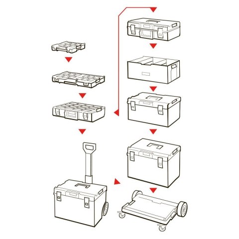SKRZYNKA NARZĘDZIOWA QBRICK ONE 350 VARIO QBRICK SKRZYNKA NARZĘDZIOWA QBRICK ONE 350 VARIO QBRICK