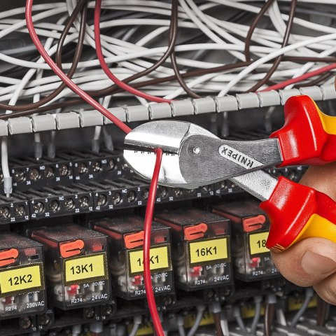 SZCZYPCE TNĄCE BOCZNE X-CUT 160MM,WYSOKIE PRZEŁOŻENIE DŹWIGN KNIPEX SZCZYPCE TNĄCE BOCZNE X-CUT 160MM,WYSOKIE PRZEŁOŻENIE DŹWIGN KNIPEX