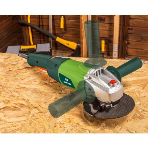 SZLIFIERKA KĄTOWA 125MM 1050W VERTO SZLIFIERKA KĄTOWA 125MM 1050W VERTO