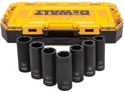 ZESTAW NASADEK UDAROWYCH 1/2'' 7 EL. DEWALT ZESTAW NASADEK UDAROWYCH 1/2'' 7 EL. DEWALT