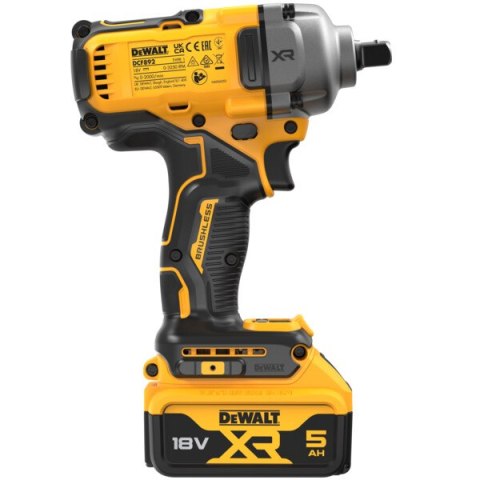 AKUMULATOROWY KLUCZ UDAROWY 1/2' XR 18V 2*5.0 AH DEWALT AKUMULATOROWY KLUCZ UDAROWY 1/2' XR 18V 2*5.0 AH DEWALT
