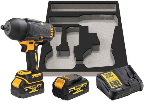 AKUMULATOROWY KLUCZ UDAROWY 1/2'' XR 18V 2*5.0AH GFN DEWALT AKUMULATOROWY KLUCZ UDAROWY 1/2'' XR 18V 2*5.0AH GFN DEWALT