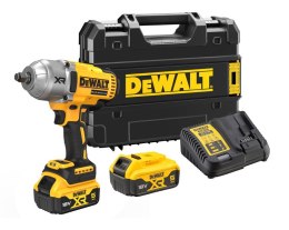 AKUMULATOROWY KLUCZ UDAROWY 1/2'' XR 18V 2*5.0AH TSTAK DEWALT
