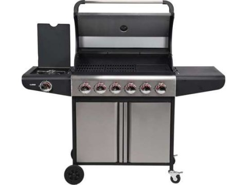 GRILL GAZOWY 6+1 STAL NIERDZEWNA 18,2KW LUND GRILL GAZOWY 6+1 STAL NIERDZEWNA 18,2KW LUND