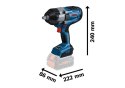 KLUCZ UDAROWY AKUMULATOROWY 1/2' GDS 18V-1000 2*5.0AH BOSCH