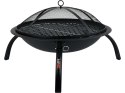 PALENISKO OGRODOWE STALOWE Z RUSZTEM 56CM LUND
