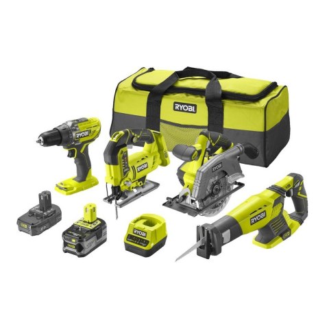 ZESTAW ELEKTRONARZĘDZI AKUM. RKC184C-242S 18V 1*2.0AH 1*4.0A RYOBI ZESTAW ELEKTRONARZĘDZI AKUM. RKC184C-242S 18V 1*2.0AH 1*4.0A RYOBI