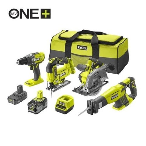 ZESTAW ELEKTRONARZĘDZI AKUM. RKC184C-242S 18V 1*2.0AH 1*4.0A RYOBI ZESTAW ELEKTRONARZĘDZI AKUM. RKC184C-242S 18V 1*2.0AH 1*4.0A RYOBI