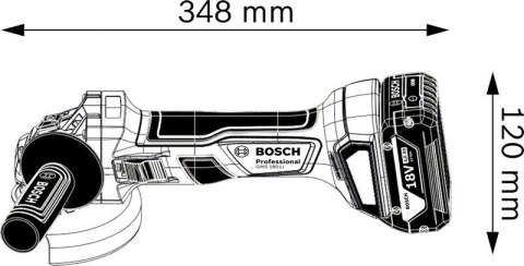 ZESTAW NARZĘDZI AKUM. GBH 180-LI + GWS 180-L1 2*4.0AH XLBOXX BOSCH ZESTAW NARZĘDZI AKUM. GBH 180-LI + GWS 180-L1 2*4.0AH XLBOXX BOSCH