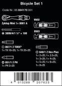 ZESTAW WKRĘTAKÓW BICYCLE SET 1, 14 CZĘŚĆ WERA