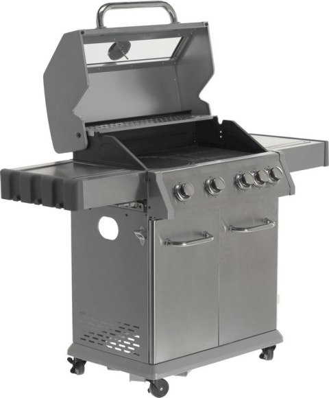 GRILL GAZOWY 4+1 STAL NIERDZEWNA 14.2KW, Z SZYBĄ YATO GRILL GAZOWY 4+1 STAL NIERDZEWNA 14.2KW, Z SZYBĄ YATO