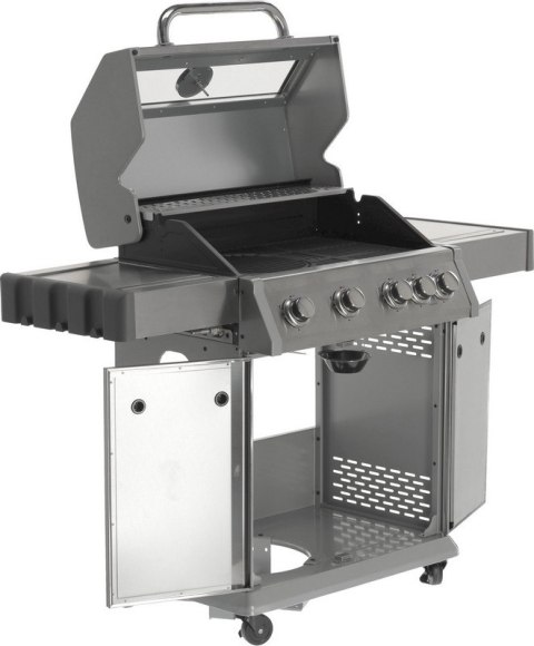 GRILL GAZOWY 4+1 STAL NIERDZEWNA 14.2KW, Z SZYBĄ YATO GRILL GAZOWY 4+1 STAL NIERDZEWNA 14.2KW, Z SZYBĄ YATO