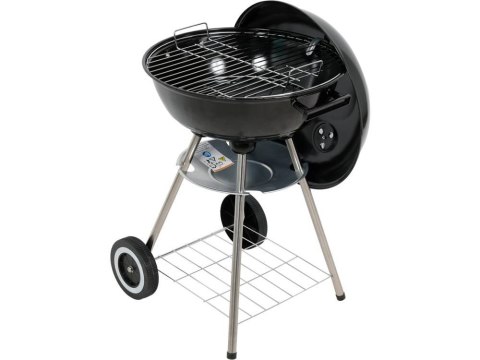 GRILL WĘGLOWY OKRĄGŁY + POKROWIEC | RUSZT 41CM | LUND GRILL WĘGLOWY OKRĄGŁY + POKROWIEC | RUSZT 41CM | LUND