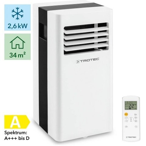 KLIMATYZATOR PRZENOŚNY PAC 2600 X TROTEC KLIMATYZATOR PRZENOŚNY PAC 2600 X TROTEC