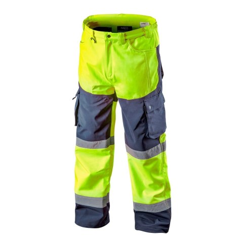 SPODNIE ROBOCZE DO PASA OSTRZEGAWCZE SOFTSHELL,ŻÓŁTE, ROZ.XL NEO SPODNIE ROBOCZE DO PASA OSTRZEGAWCZE SOFTSHELL,ŻÓŁTE, ROZ.XL NEO