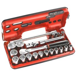 ZESTAW NASADEK 3/8'' 8-32MM, 6-KĄTNE, KASETA FACOM