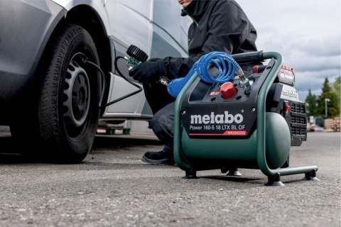 KOMPRESOR BEZOLEJOWY AKUMULATOROWY POWER 160-5 18 LTX BL OF METABO KOMPRESOR BEZOLEJOWY AKUMULATOROWY POWER 160-5 18 LTX BL OF METABO