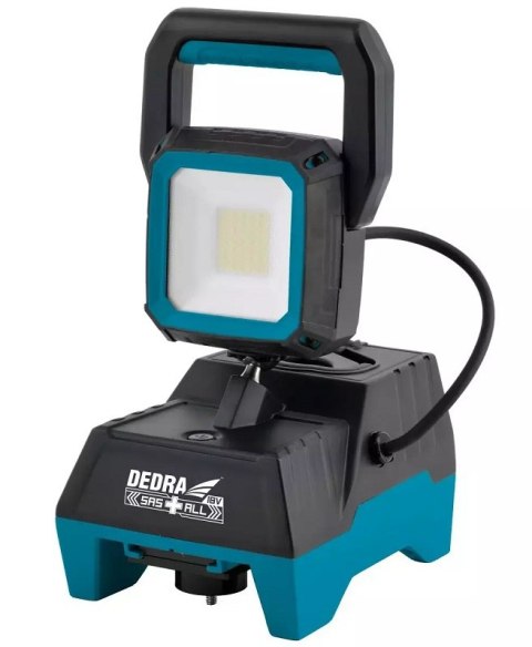 LAMPA WARSZTATOWA AKUMULATOROWA 1600LM 18V 0*AH SAS+ALL DEDRA LAMPA WARSZTATOWA AKUMULATOROWA 1600LM 18V 0*AH SAS+ALL DEDRA