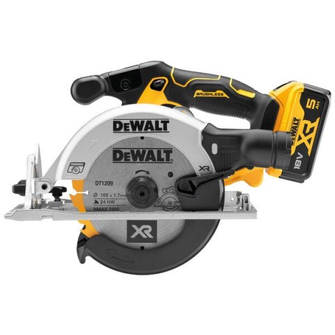 PILARKA TARCZOWA AKUMULATOROWA 165MM XR BL 18V 2*5.0AH DEWALT PILARKA TARCZOWA AKUMULATOROWA 165MM XR BL 18V 2*5.0AH DEWALT