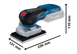 SZLIFIERKA MIMOŚRODOWA AKUMULATOROWA GSS 18V-13 0*AH BOSCH