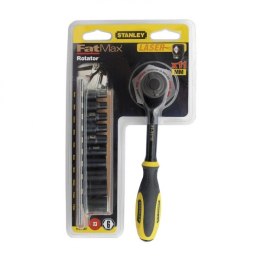 ZESTAW FATMAX GRZECHOTKA 1/4''+ NASADKI 11SZT. STANLEY