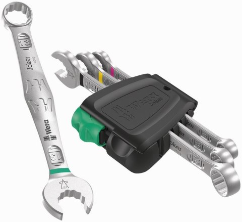 ZESTAW KLUCZY PŁASKO-OCZKOWYCH 6003 JOKER 4 SET 1, 4 CZ. WERA ZESTAW KLUCZY PŁASKO-OCZKOWYCH 6003 JOKER 4 SET 1, 4 CZ. WERA