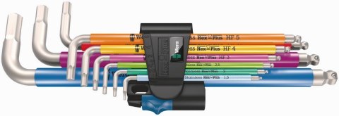 ZESTAW KLUCZY TRZPIENIOWYCH, METRYCZNYCH 3950/9 HEX-PLUS,9CZ WERA ZESTAW KLUCZY TRZPIENIOWYCH, METRYCZNYCH 3950/9 HEX-PLUS,9CZ WERA