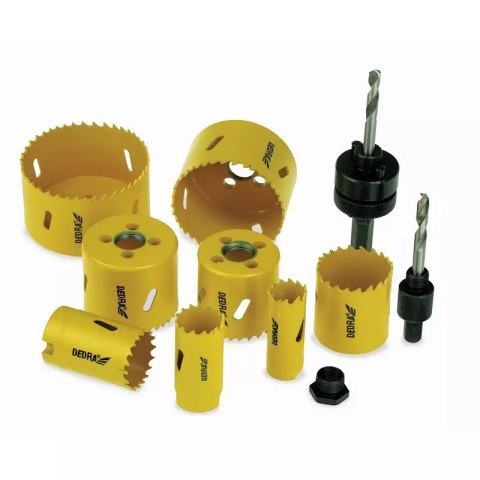 ZESTAW OTWORNIC BI-METALOWYCH 11 SZT. DEDRA ZESTAW OTWORNIC BI-METALOWYCH 11 SZT. DEDRA