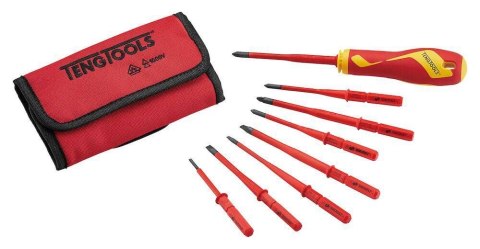 ZESTAW WKRĘTAKÓW VDE 1000V, 9 EL. TENG TOOLS ZESTAW WKRĘTAKÓW VDE 1000V, 9 EL. TENG TOOLS