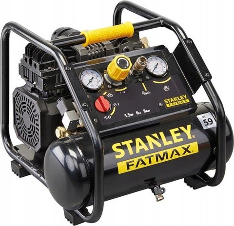 KOMPRESOR BEZOLEJOWY FATMAX WYCISZONY 6L 8 BAR 1.5KM STANLEY KOMPRESOR BEZOLEJOWY FATMAX WYCISZONY 6L 8 BAR 1.5KM STANLEY