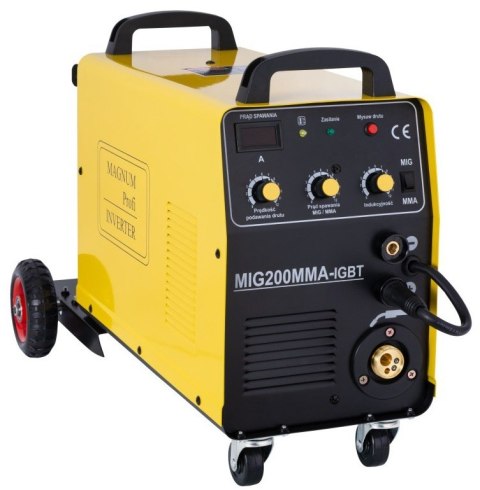 PÓŁAUTOMAT SPAWALNICZY MAGNUM MIG 200 MMA KN IGBT MAGNUM PÓŁAUTOMAT SPAWALNICZY MAGNUM MIG 200 MMA KN IGBT MAGNUM
