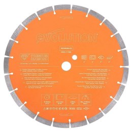 PRZECINARKA DO BETONU EVOLUTION R300DCT + PD300SEG-CS EVOLUTION