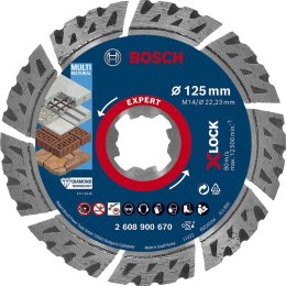 TARCZA DIAMENTOWA EXPERT XLOCK MM 125*2.4MM BOSCH