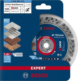 TARCZA DIAMENTOWA EXPERT XLOCK MM 125*2.4MM BOSCH
