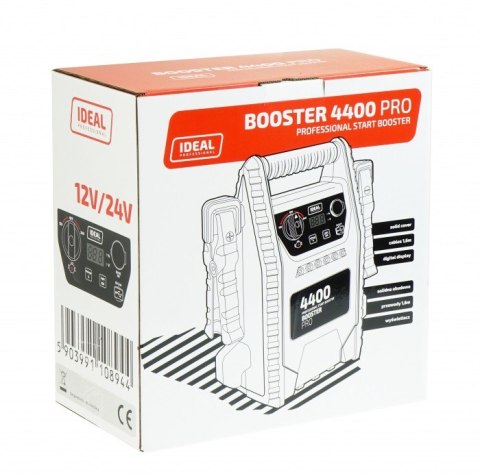 URZĄDZENIE ROZRUCHOWE BOOSTER 4400 PRO IDEAL URZĄDZENIE ROZRUCHOWE BOOSTER 4400 PRO IDEAL