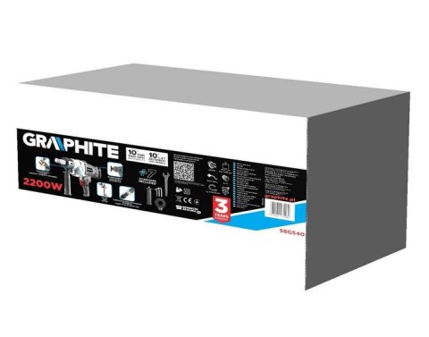WIERTNICA DIAMENTOWA 2200W GRAPHITE WIERTNICA DIAMENTOWA 2200W GRAPHITE