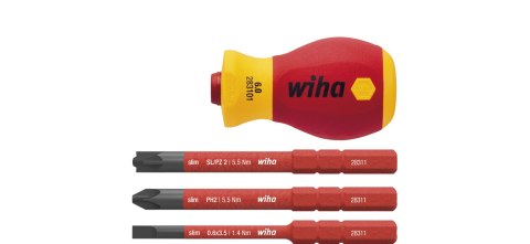 WKRĘTAK IZOLOWANY Z UCHYTEM NA BITY 4CZ. SLIMVARIO STUUBY UN WKRĘTAK IZOLOWANY Z UCHYTEM NA BITY 4CZ. SLIMVARIO STUUBY UN