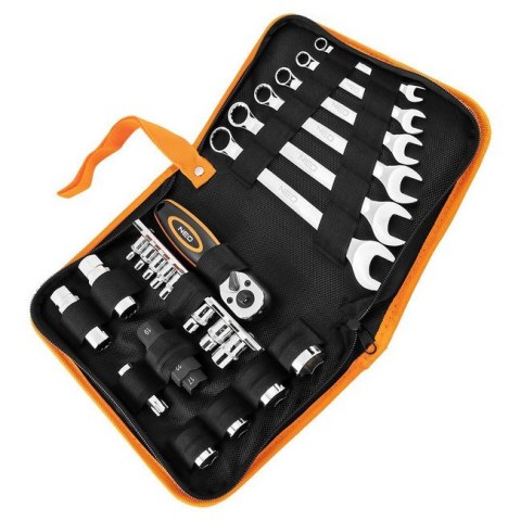 ZESTAW NARZĘDZI DO MOTOCYKLA 25 SZT.MIĘKKIE ETUI NEO ZESTAW NARZĘDZI DO MOTOCYKLA 25 SZT.MIĘKKIE ETUI NEO