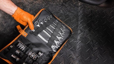 ZESTAW NARZĘDZI DO MOTOCYKLA 25 SZT.MIĘKKIE ETUI NEO ZESTAW NARZĘDZI DO MOTOCYKLA 25 SZT.MIĘKKIE ETUI NEO