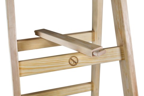 DRABINA DREWNIANA BRAKET STANDARD 2X3 SZCZEBLE 95CM DRABINA DREWNIANA BRAKET STANDARD 2X3 SZCZEBLE 95CM