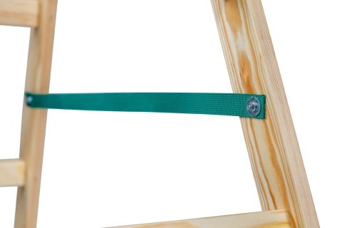 DRABINA DREWNIANA BRAKET STANDARD 2X5 SZCZEBLI 153CM DRABINA DREWNIANA BRAKET STANDARD 2X5 SZCZEBLI 153CM