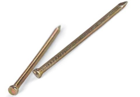 GWOŹDZIE STOLARSKIE ZP 1.4*25MM OCYNKOWANE NA ŻÓŁTO GWOŹDZIE STOLARSKIE ZP 1.4*25MM OCYNKOWANE NA ŻÓŁTO