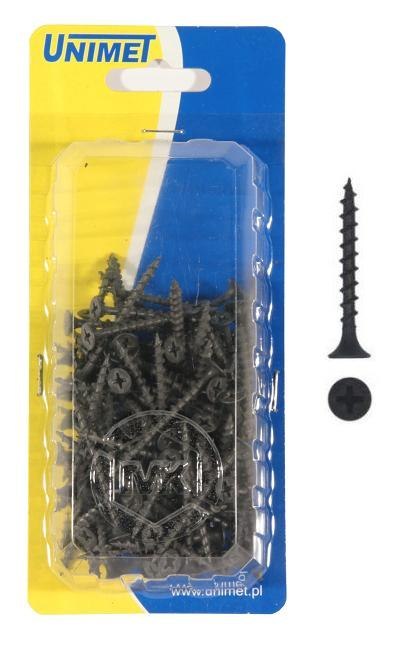 WKRĘT GIPS DREWNO FOSFATYZOWANY 3.5*25MM OP-200SZT WKRĘT GIPS DREWNO FOSFATYZOWANY 3.5*25MM OP-200SZT