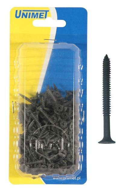 WKRĘT GIPS METAL FOSFATYZOWANY 3.5*55MM OP-100SZT WKRĘT GIPS METAL FOSFATYZOWANY 3.5*55MM OP-100SZT