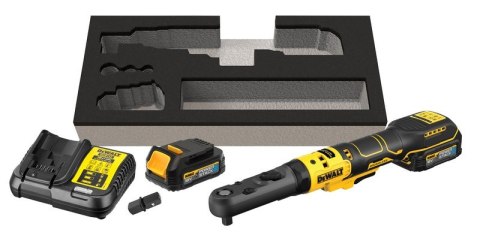 GRZECHOTKA UDAROWA AKUMULATOROWA 1/2'' 3/8'' XR 18V 2*1.7AH DEWALT GRZECHOTKA UDAROWA AKUMULATOROWA 1/2'' 3/8'' XR 18V 2*1.7AH DEWALT