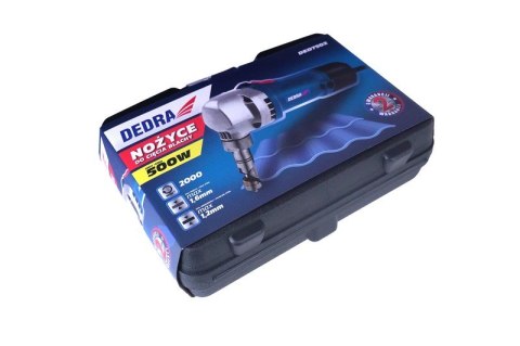 NOŻYCE DO CIĘCIA BLACHY 500W DEDRA NOŻYCE DO CIĘCIA BLACHY 500W DEDRA