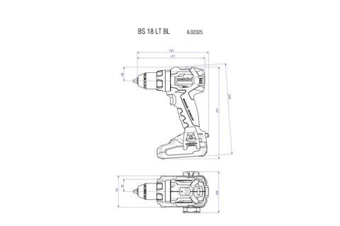 ZESTAW COMBO 18V BS 18 LT BL + SSD 18 LT 200 BL 2*5.2AH METABO ZESTAW COMBO 18V BS 18 LT BL + SSD 18 LT 200 BL 2*5.2AH METABO